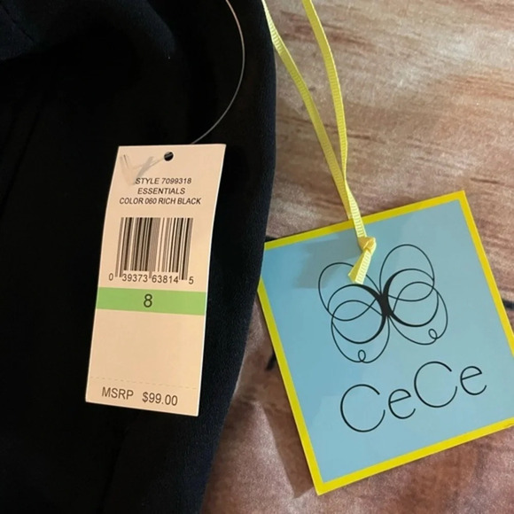 CeCe by Cynthia Steffe Crepe Straight Leg Pants - Picture 11 of 11